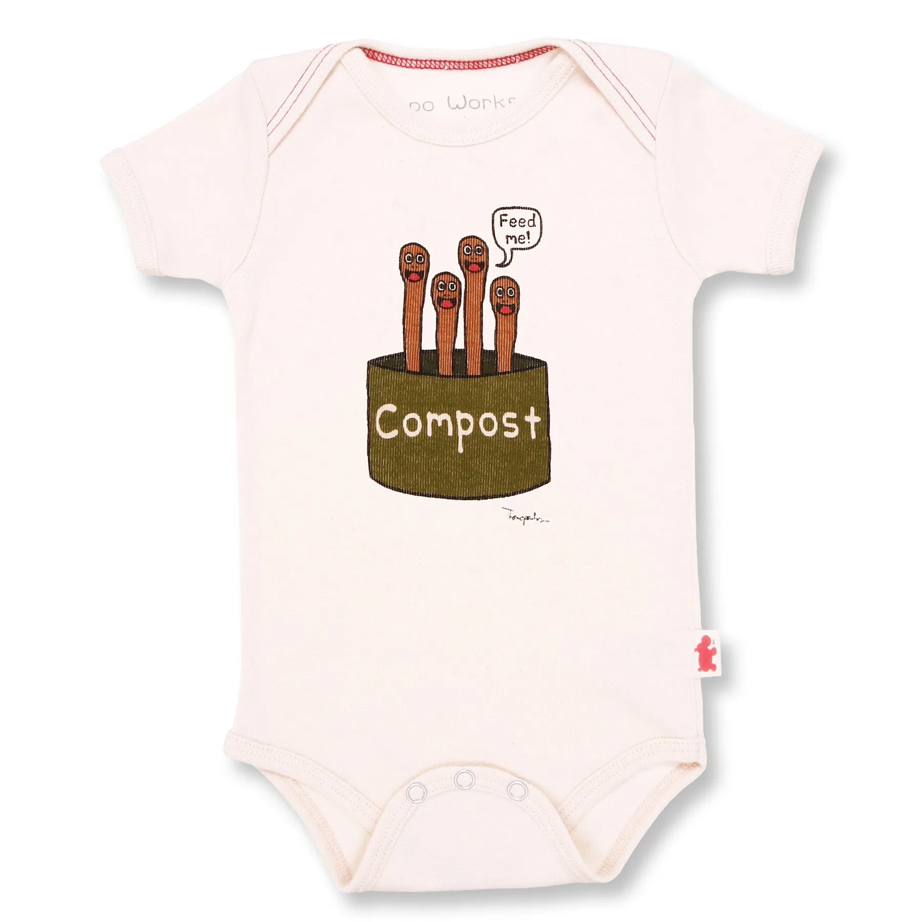 Compost Organic Onesie