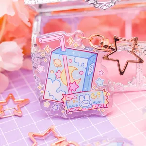 Cosmic Snacks - acrylic charm / keychain