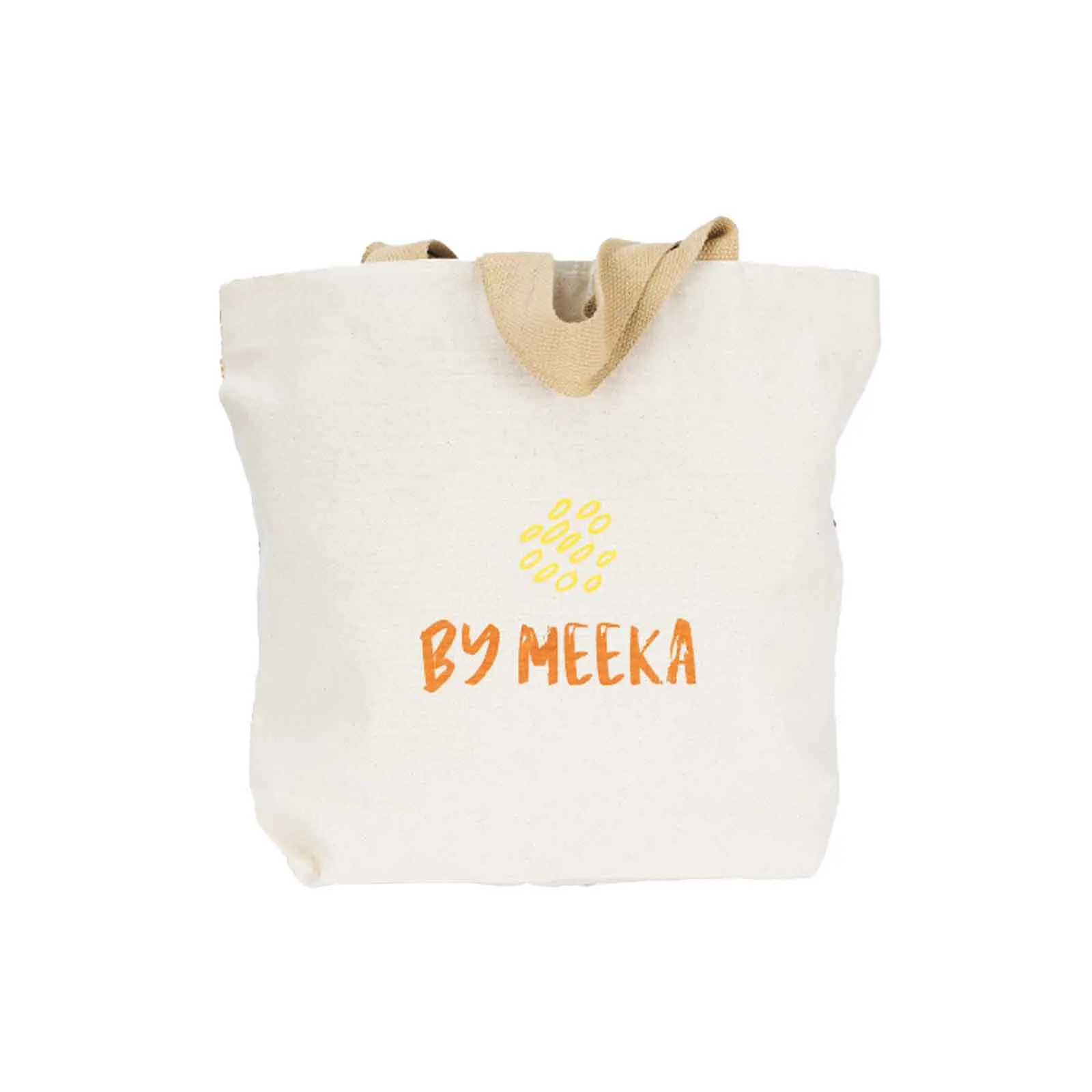 Cotton-Canvas Shopping Bag Banksia 43x37cm