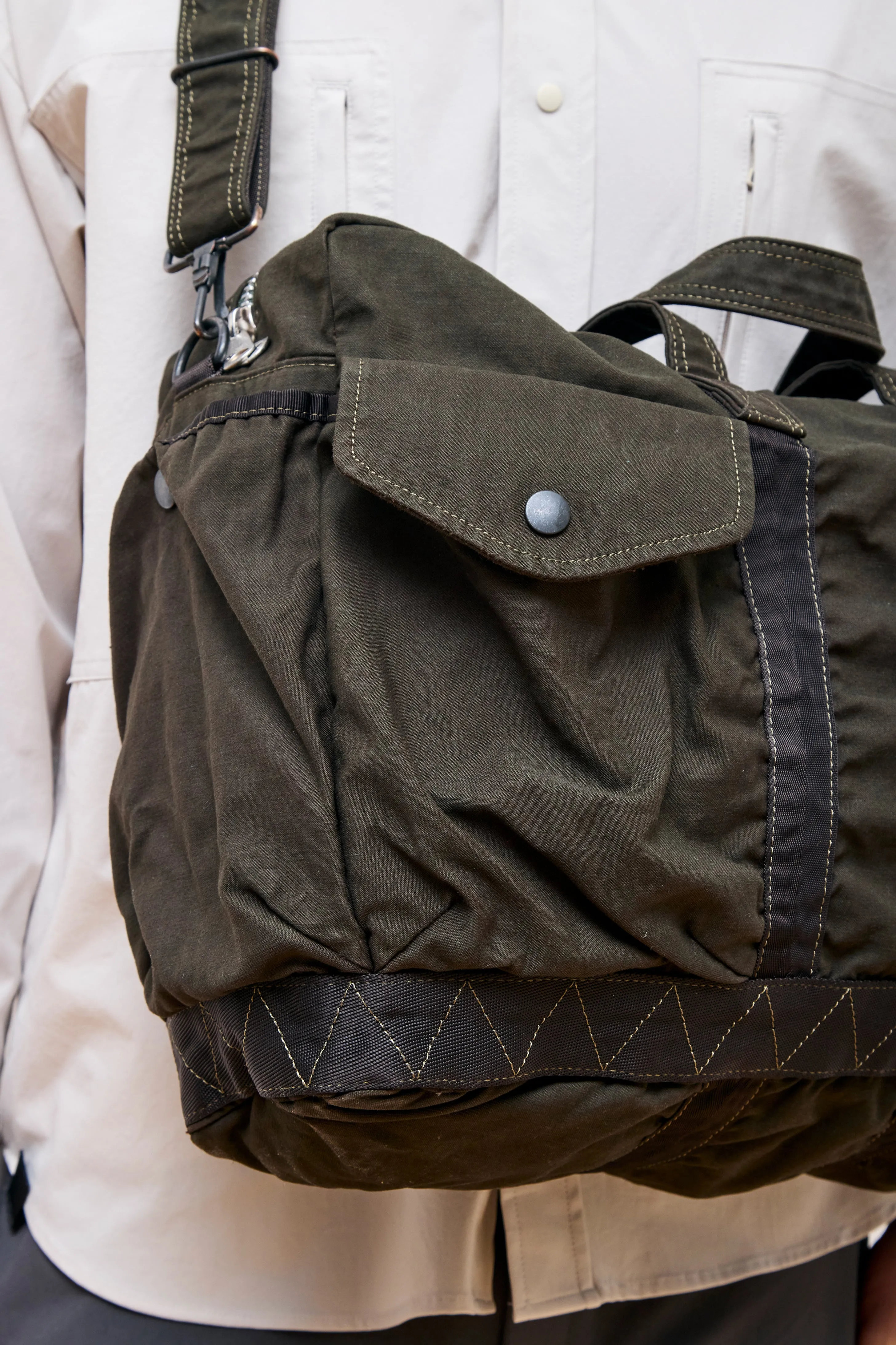 Crag 2Way Boston Bag (S) Khaki