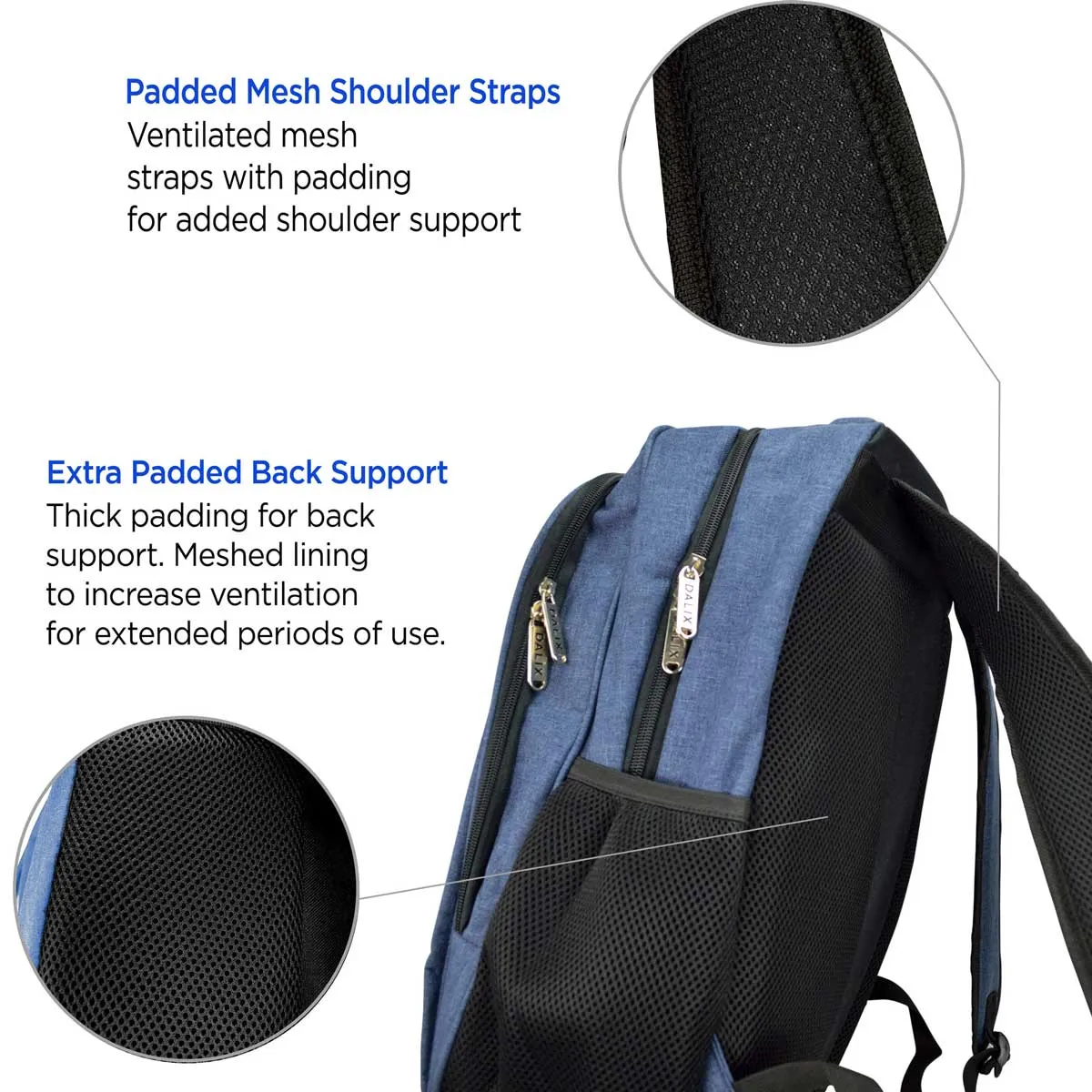 Dalix Extra Large Backpack