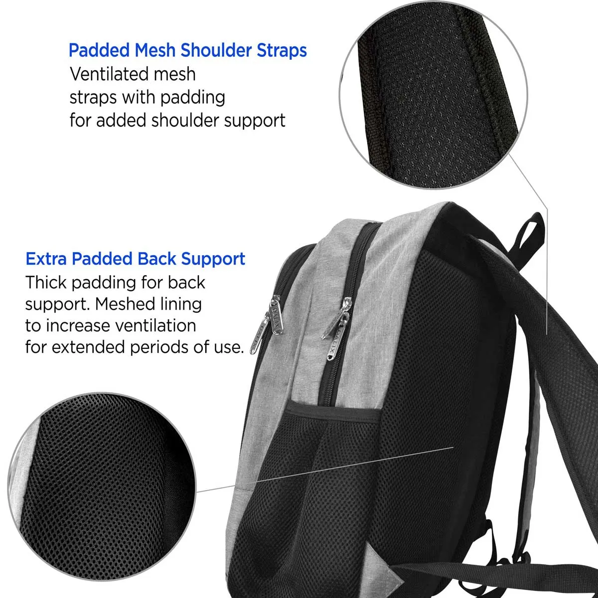 Dalix Extra Large Backpack