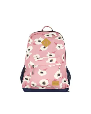 Deux par Deux Kids Backpack (Off White Flowers)