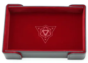 DIE HARD CASTLE MAGNETIC RECTANGLE TRAY RED
