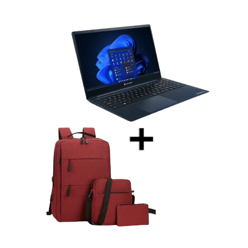 Dynabook Satellite Pro C50-J-10W Notebook Core i5 8 GB 256 GB SSD 15.6 Inch Win 11 Home   3-Piece Laptop Bag Combo