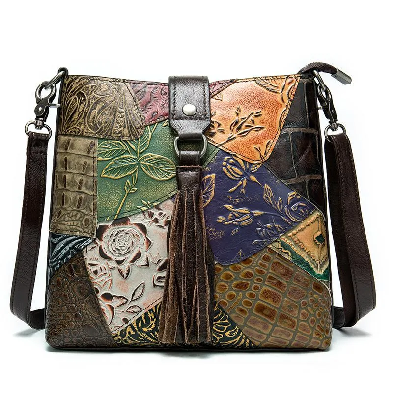 Elegant Fashion Patchwork Durable Personality Ladies Shoulder Bags