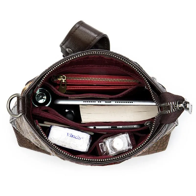 Elegant Fashion Patchwork Durable Personality Ladies Shoulder Bags