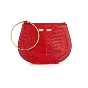 Ellie Bangle in Red Lizard