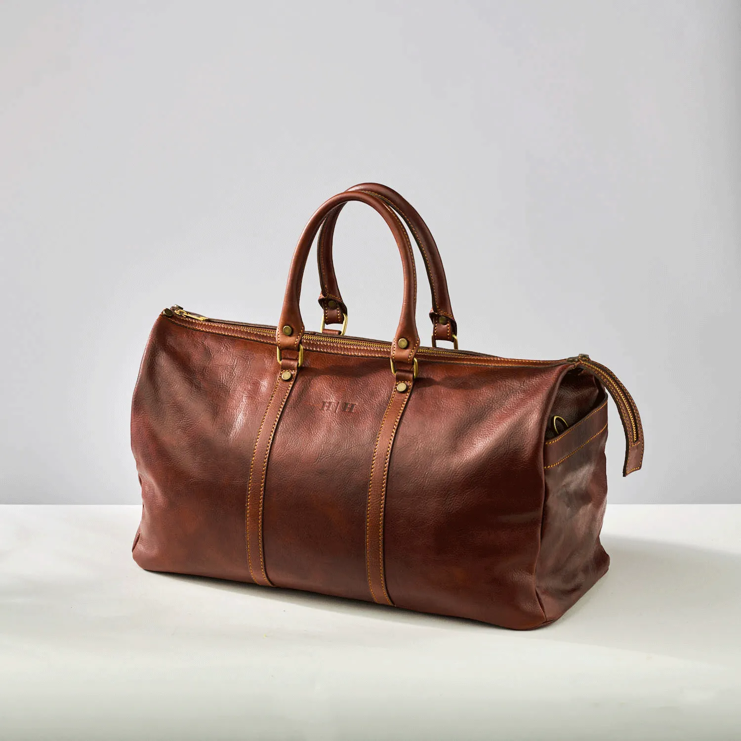 Enzo Duffle Chestnut