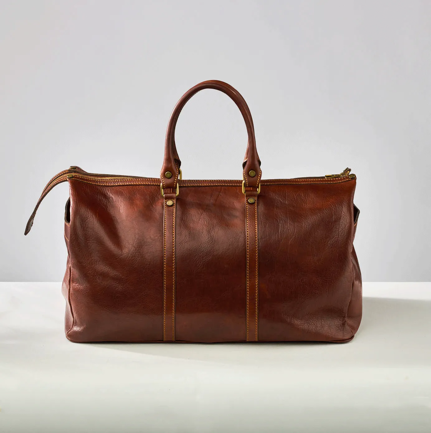 Enzo Duffle Chestnut