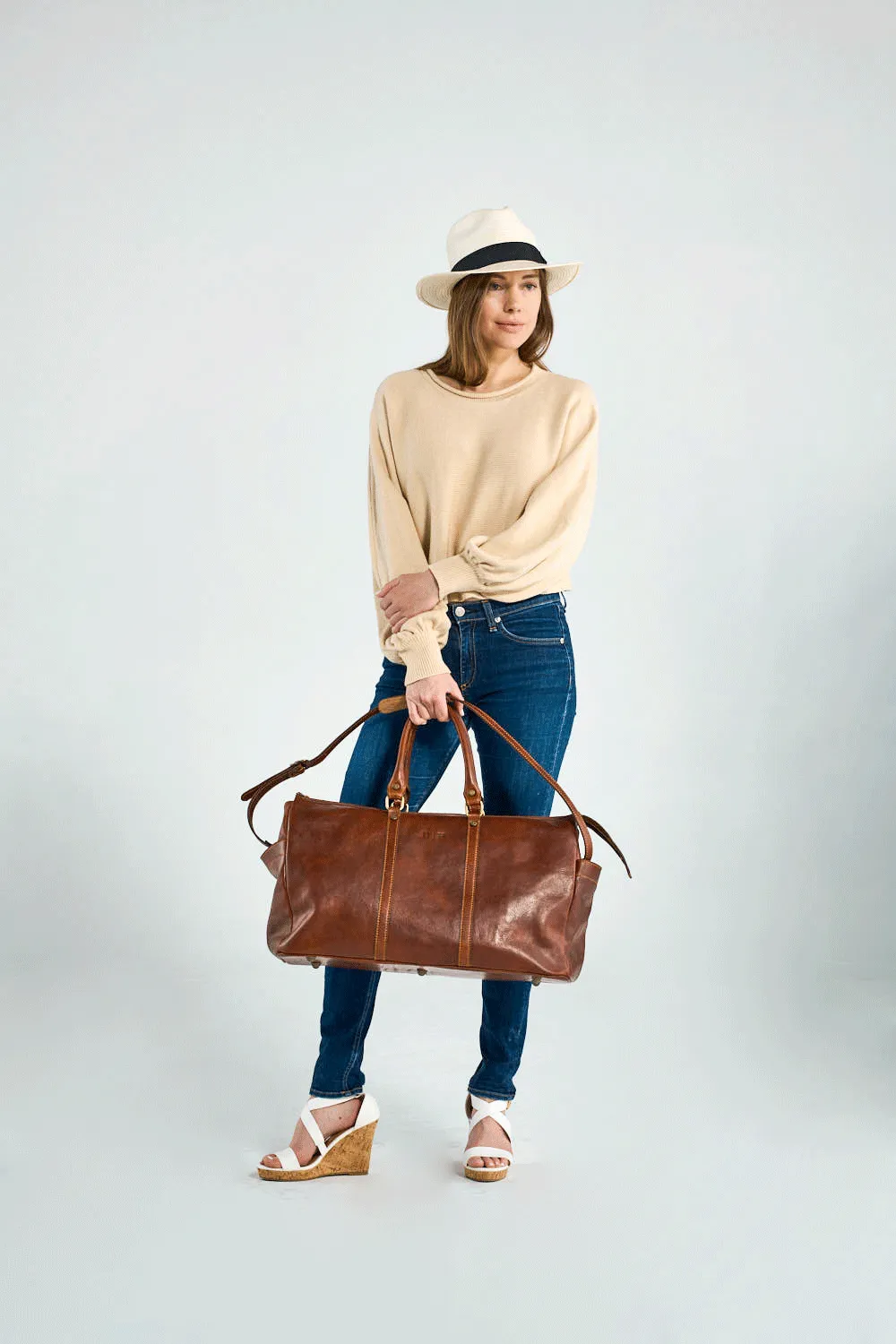 Enzo Duffle Chestnut