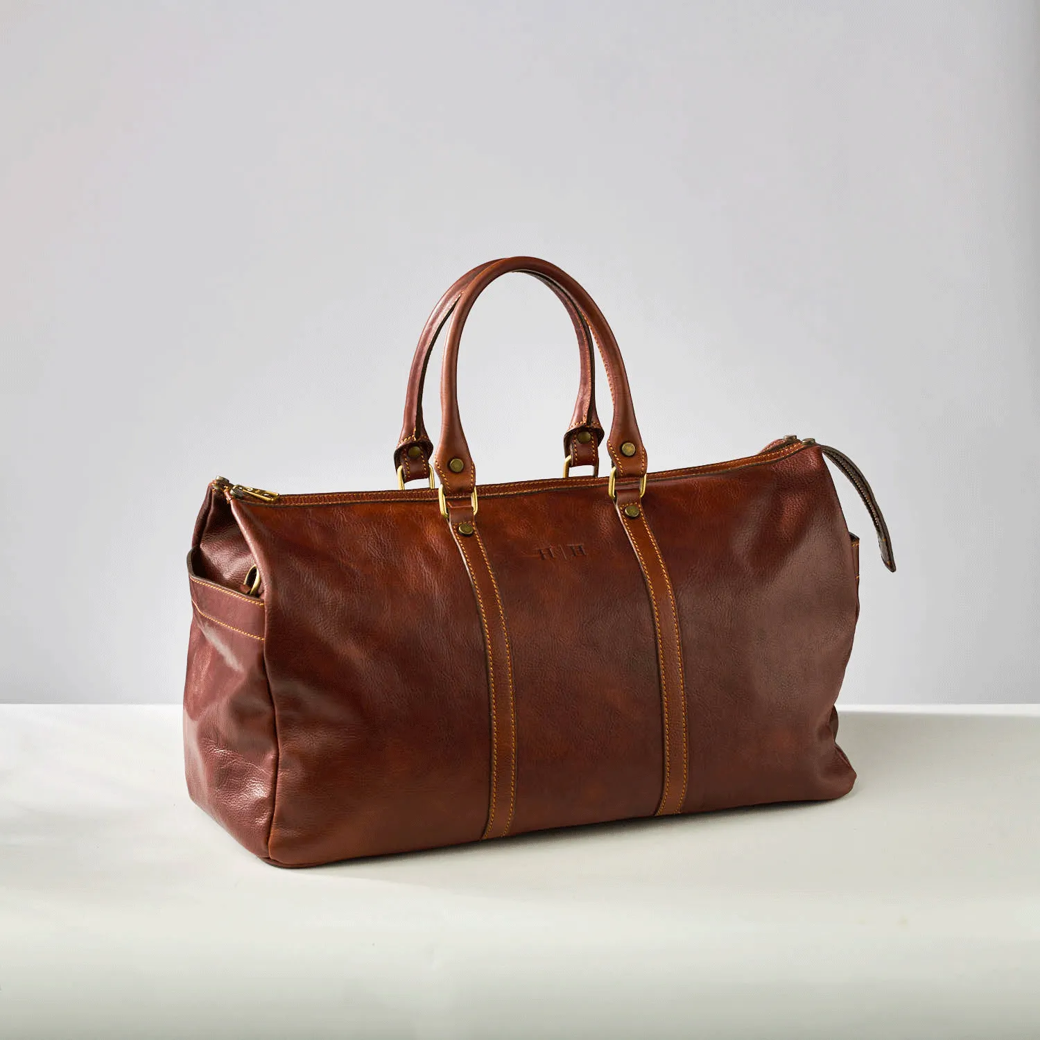 Enzo Duffle Chestnut