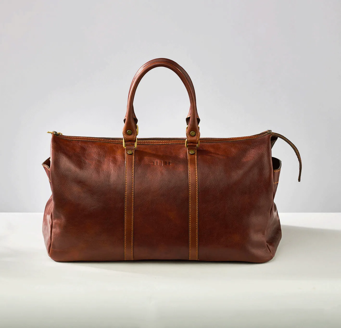 Enzo Duffle Chestnut