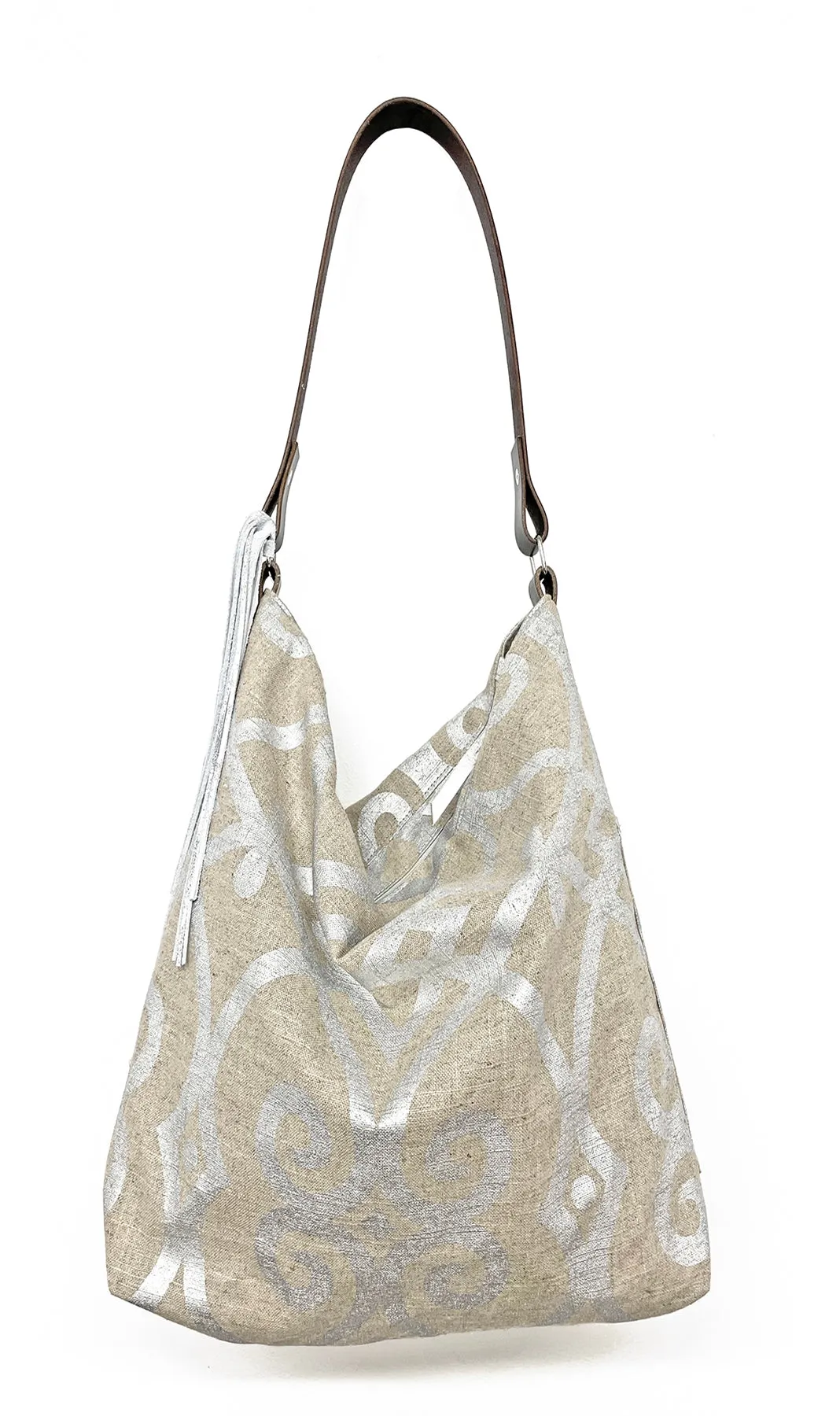 Febe Hobo Art Deco Linen