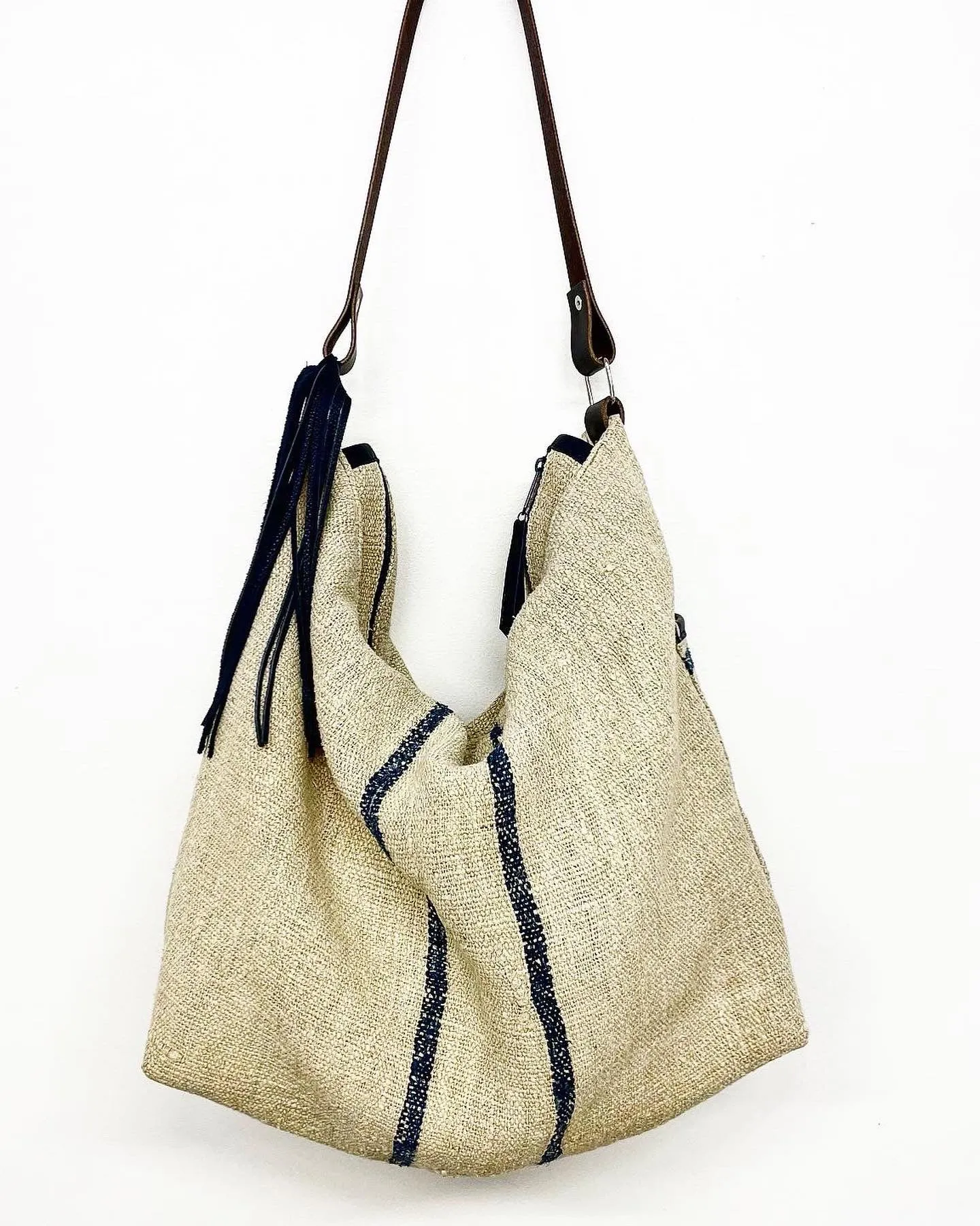 Febe Hobo Art Deco Linen
