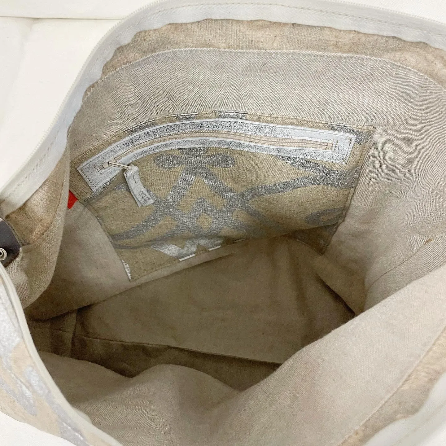Febe Hobo Art Deco Linen
