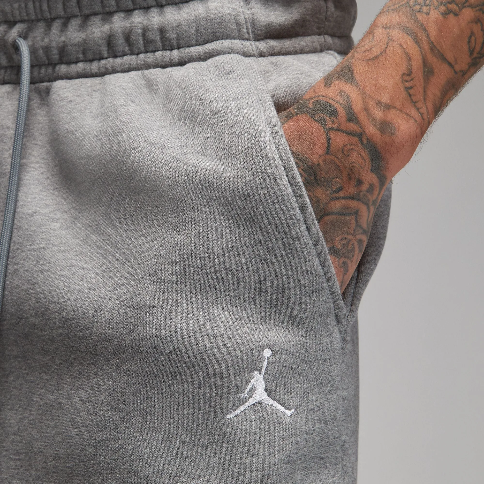 FLEECE PANTS "CARBON HEATHER"