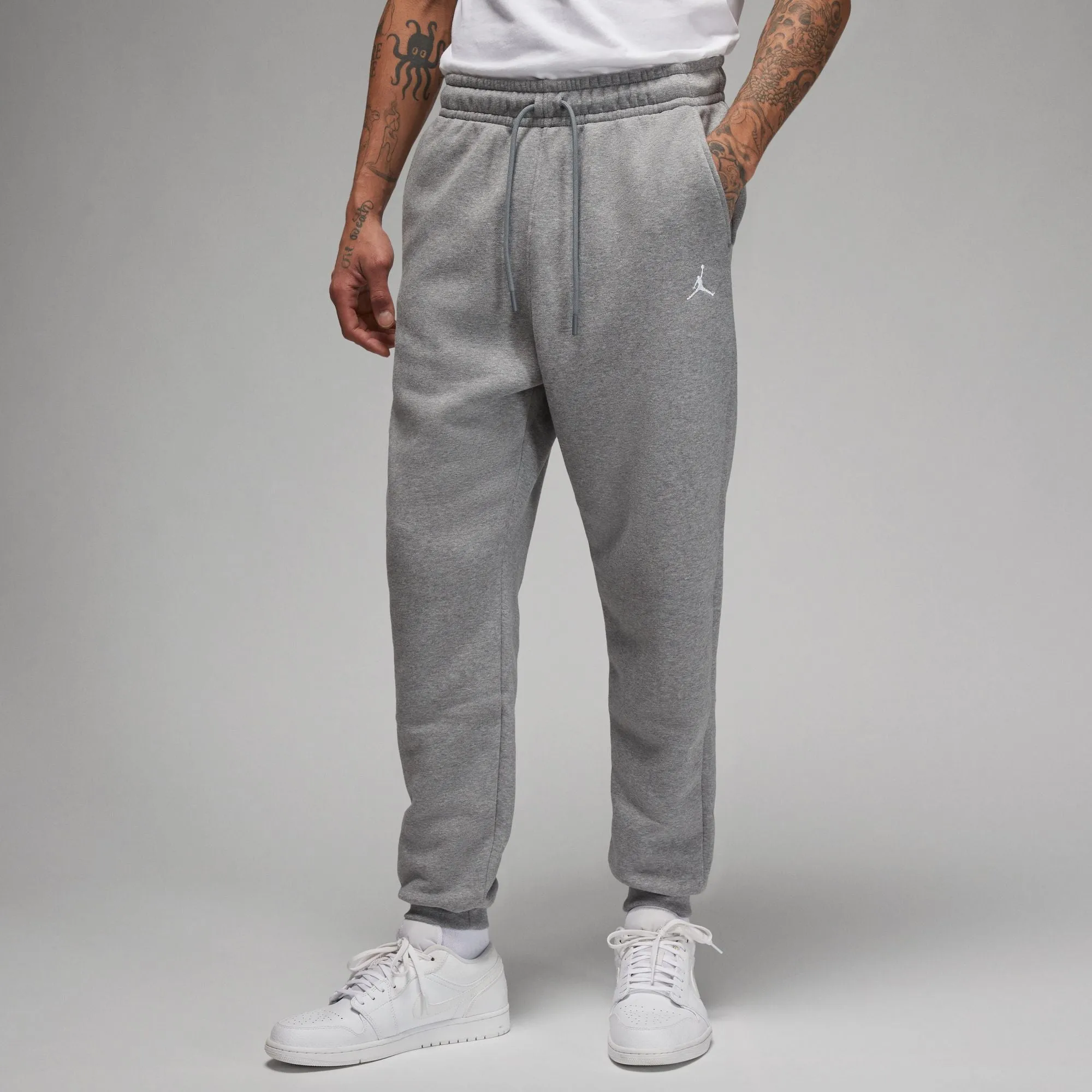 FLEECE PANTS "CARBON HEATHER"