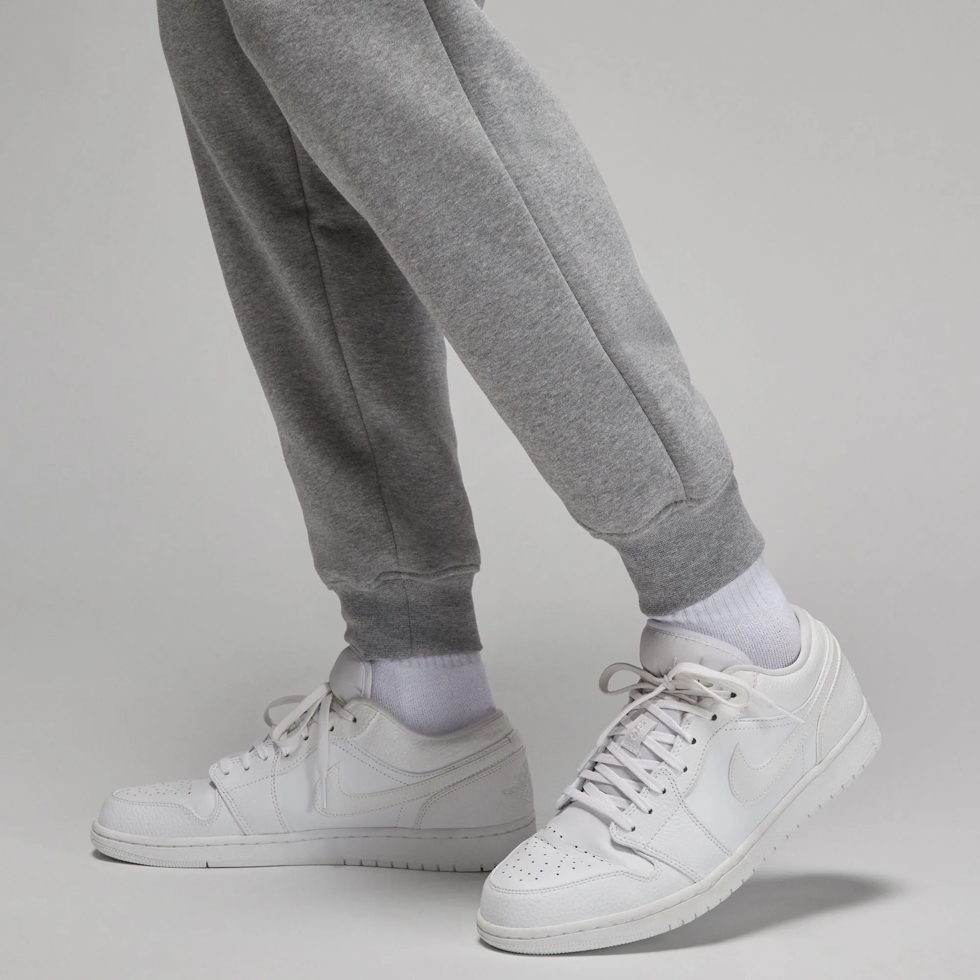 FLEECE PANTS "CARBON HEATHER"