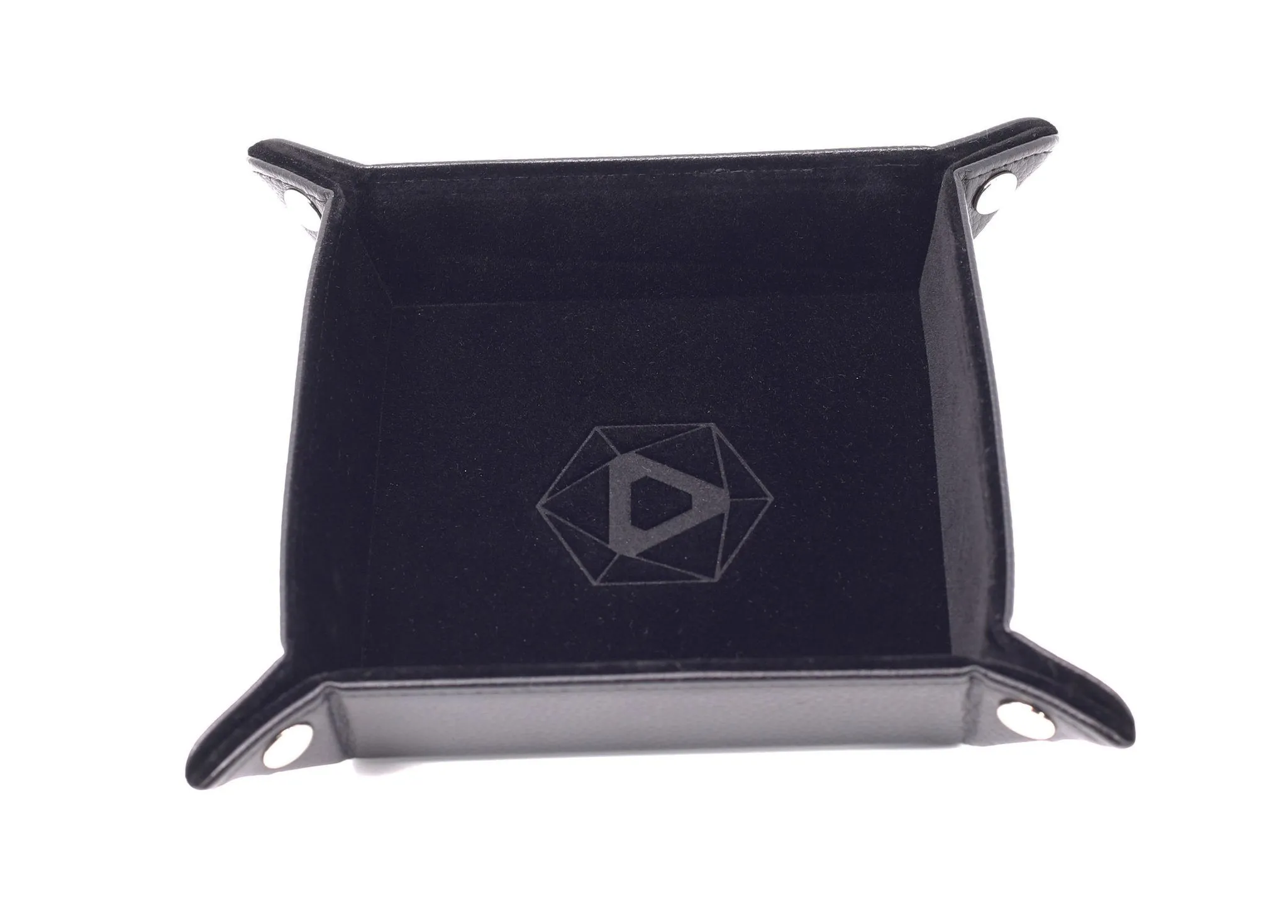 Folding Square Tray w/ Black Velvet