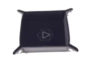 Folding Square Tray w/ Black Velvet