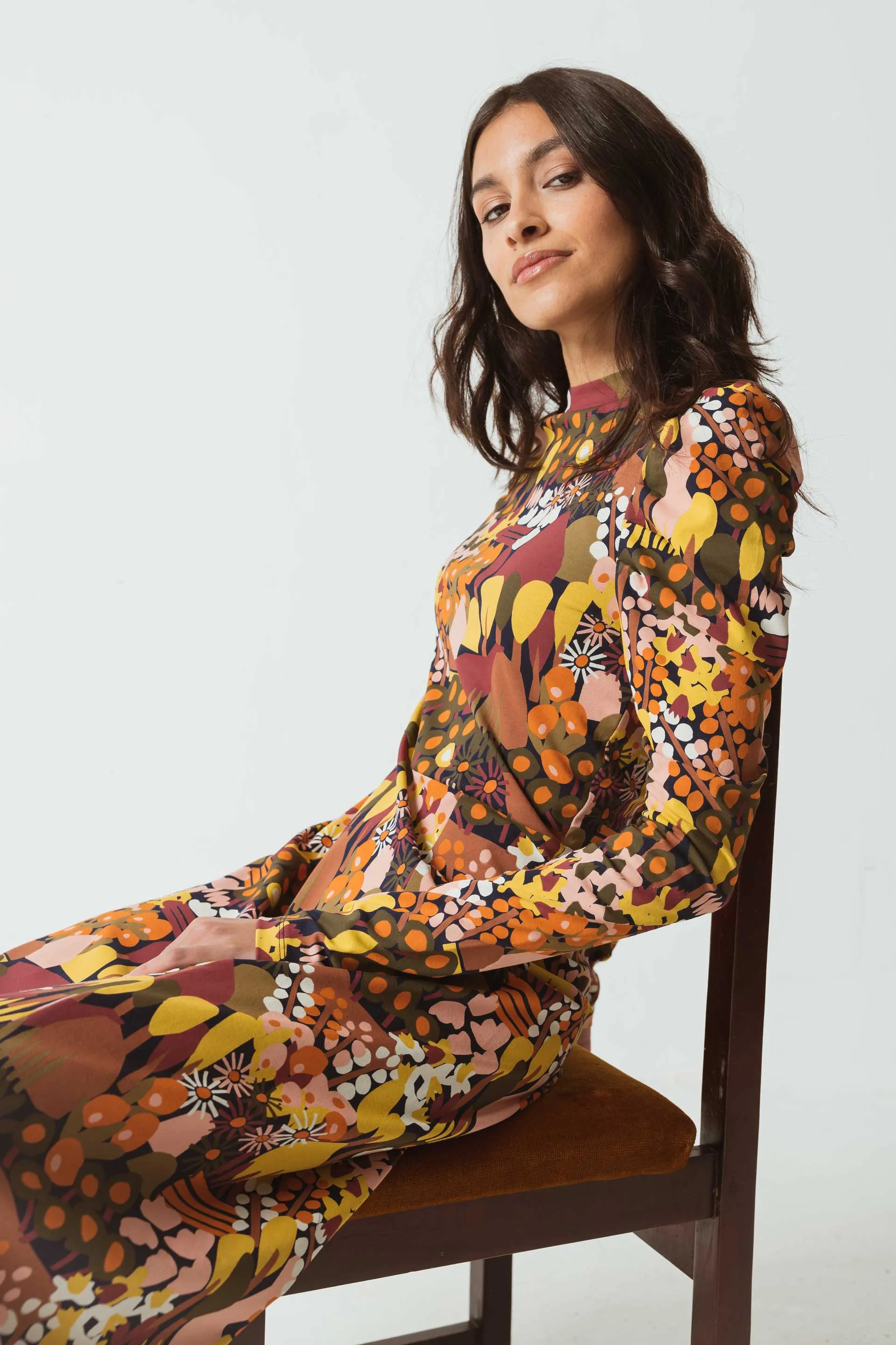 Gehry Dress Floral