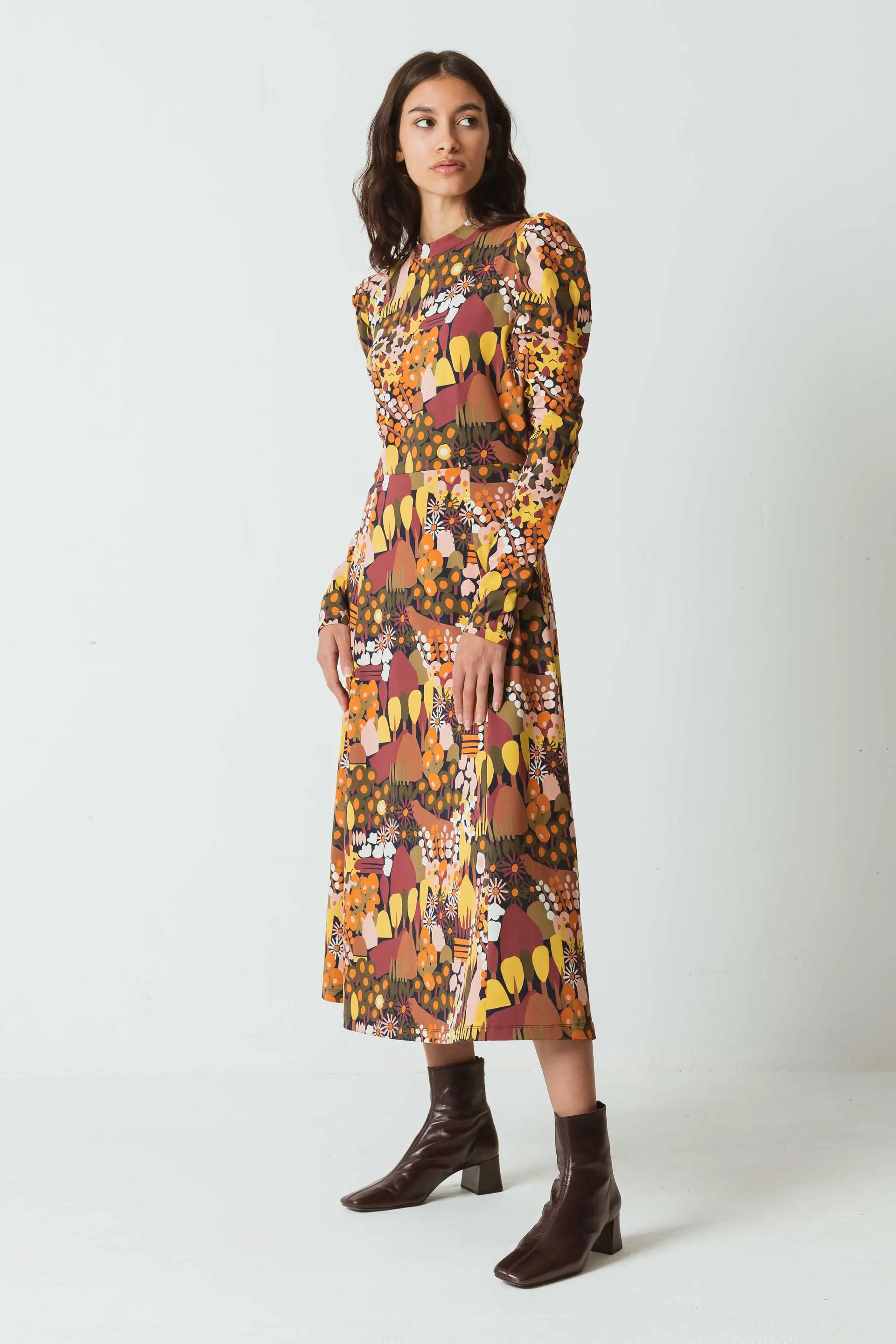 Gehry Dress Floral