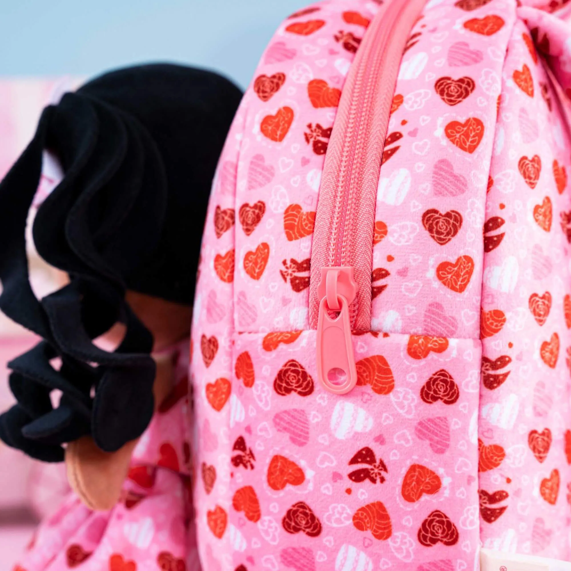 Gloveleya 9-inch Personalized Spring Girl Love Heart Dolls Backpacks Series