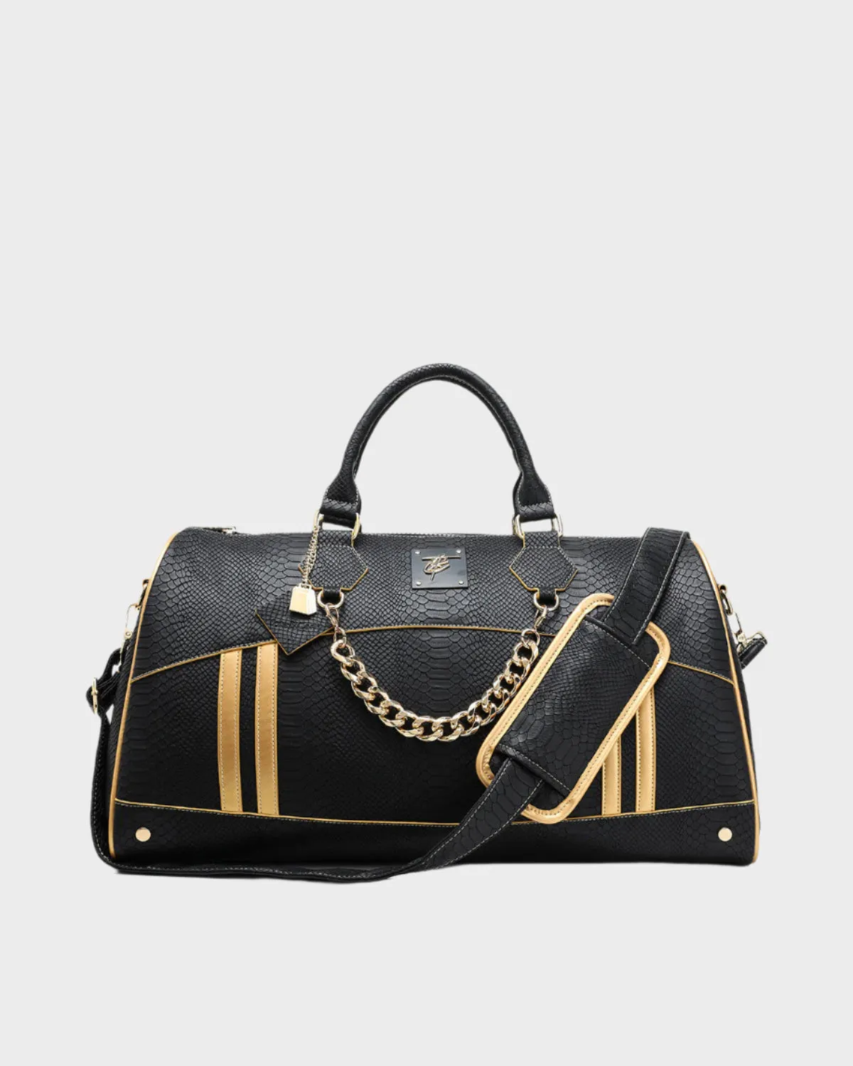 Goddess Duffle Bag in Black