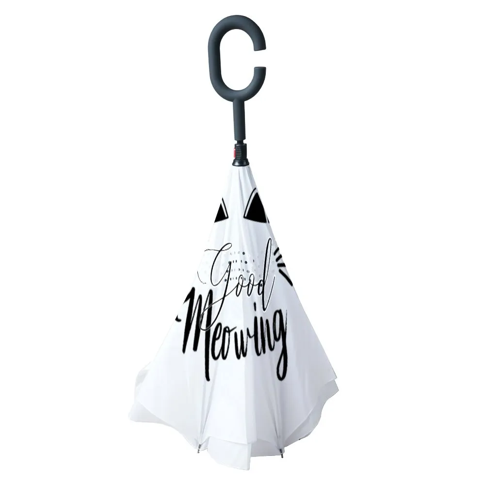 Good Meowing Reverse Umbrella – Adorable, Functional & Perfect for Cat Lovers