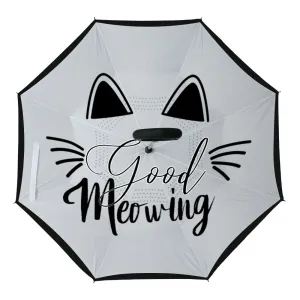 Good Meowing Reverse Umbrella – Adorable, Functional & Perfect for Cat Lovers