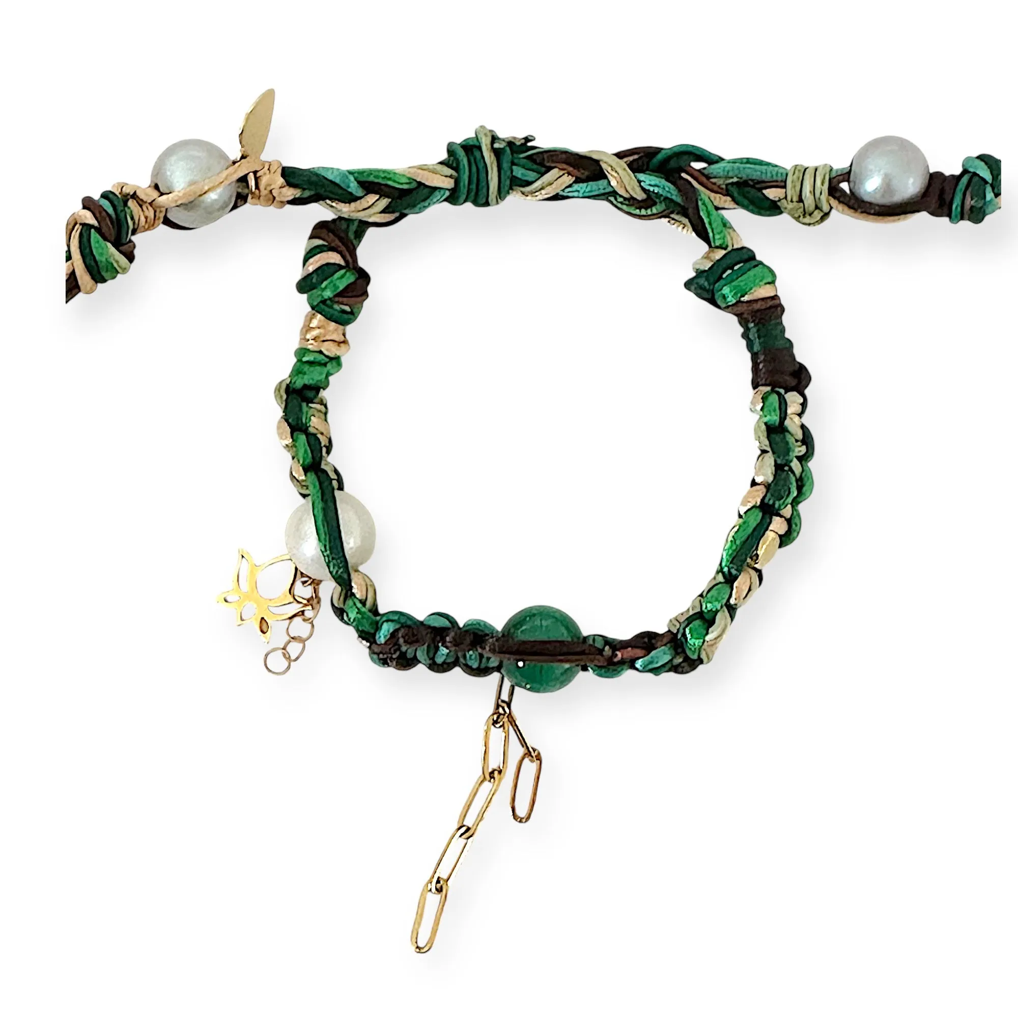 Green with Envy Garden Rocker Bracelet
