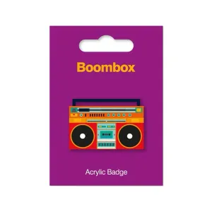 Hal Leonard My World: Boombox Acrylic Badge