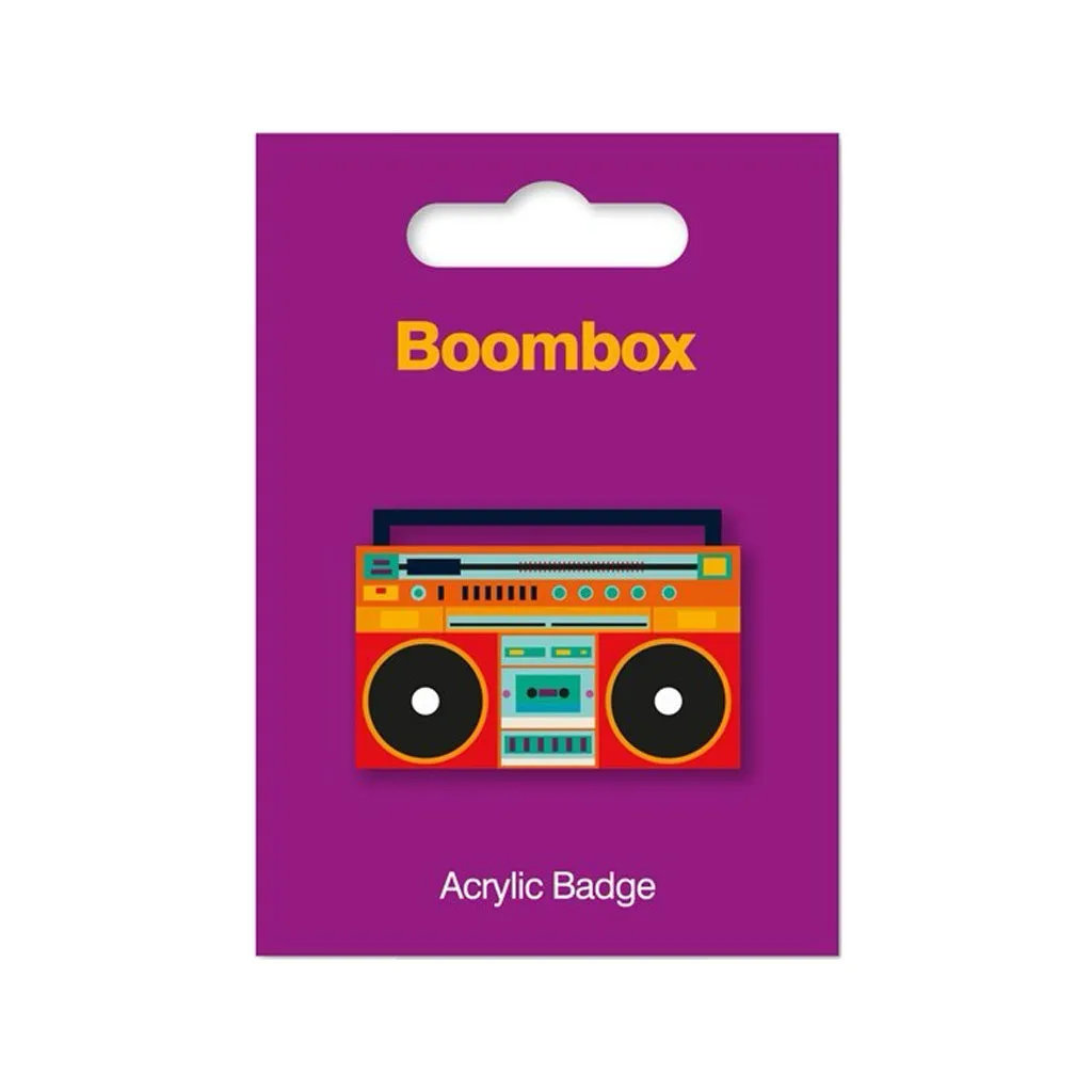 Hal Leonard My World: Boombox Acrylic Badge