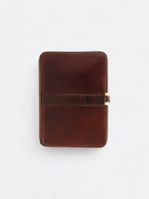 Hand-Dyed Cow Laptop Bag