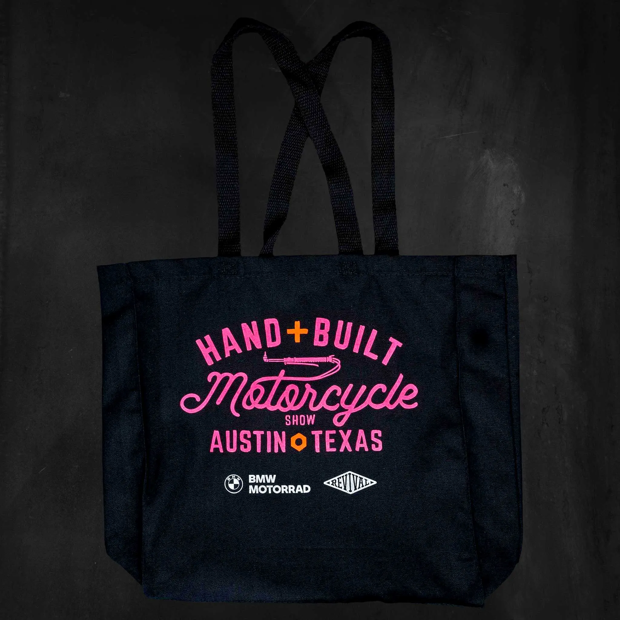 Handbuilt Show Trippy Tote - Black