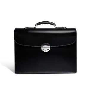 Hanover 2 Briefcase in Saddle Leather