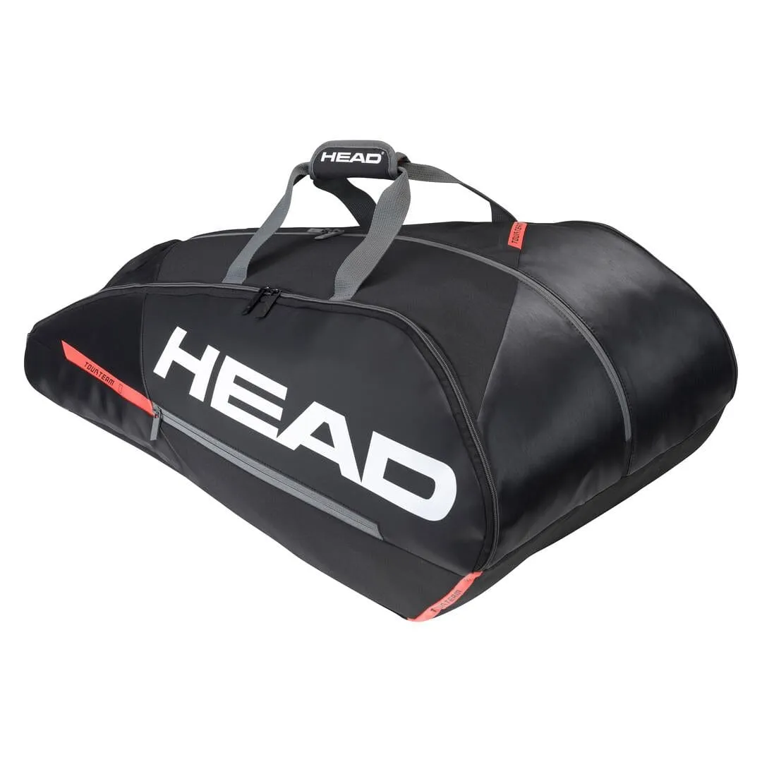 HEAD Tour Team 12R Monstercombi 12 Racket Badminton Bag - Black / Orange