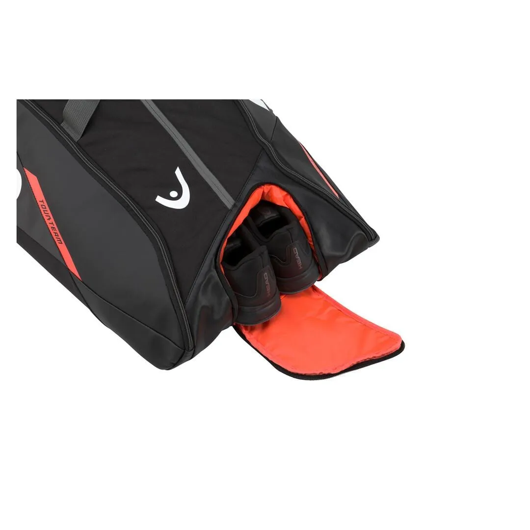 HEAD Tour Team 12R Monstercombi 12 Racket Badminton Bag - Black / Orange