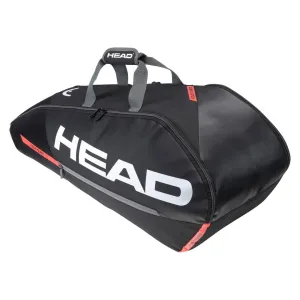 HEAD Tour Team 6R Combi 6 Racket Badminton Bag - Black / Orange