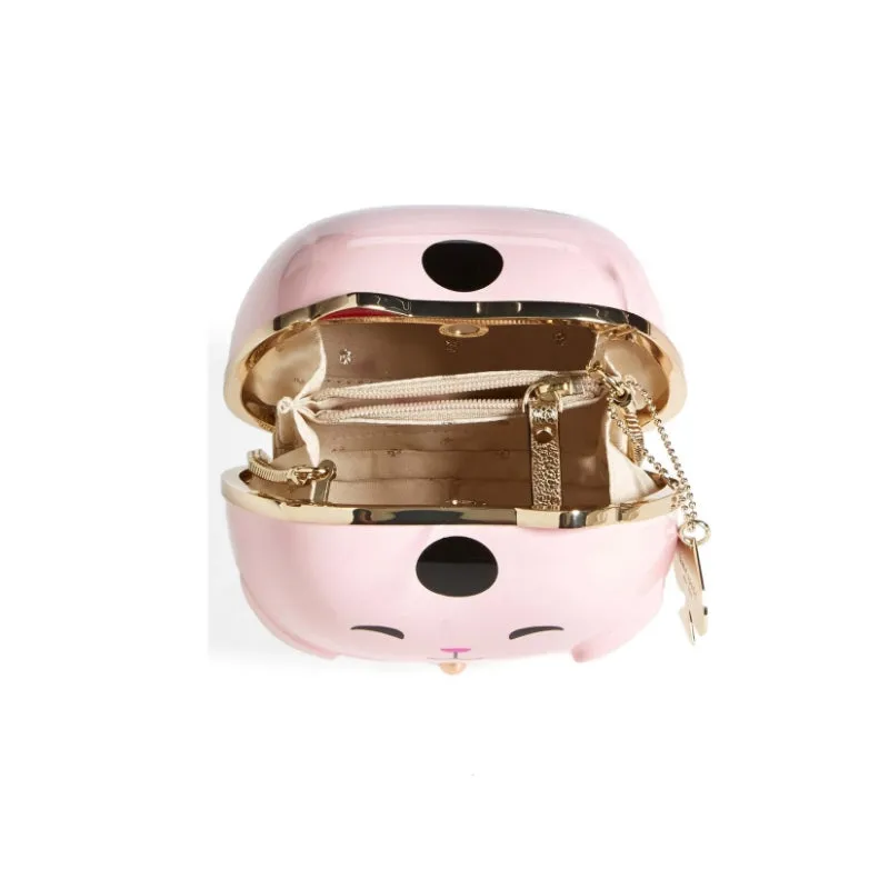 Hello Tokyo Lucky Cat Minaudiere Clutch