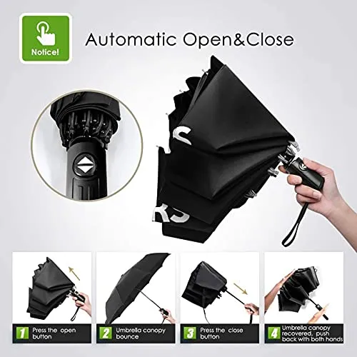 Keep Calm And Love Gators Umbrellas Windproof Folding Umbrella Uv Protection Sun Umbrella For Rain - Light-Weight, Strong, Compact With & Easy Auto Open/Close Button