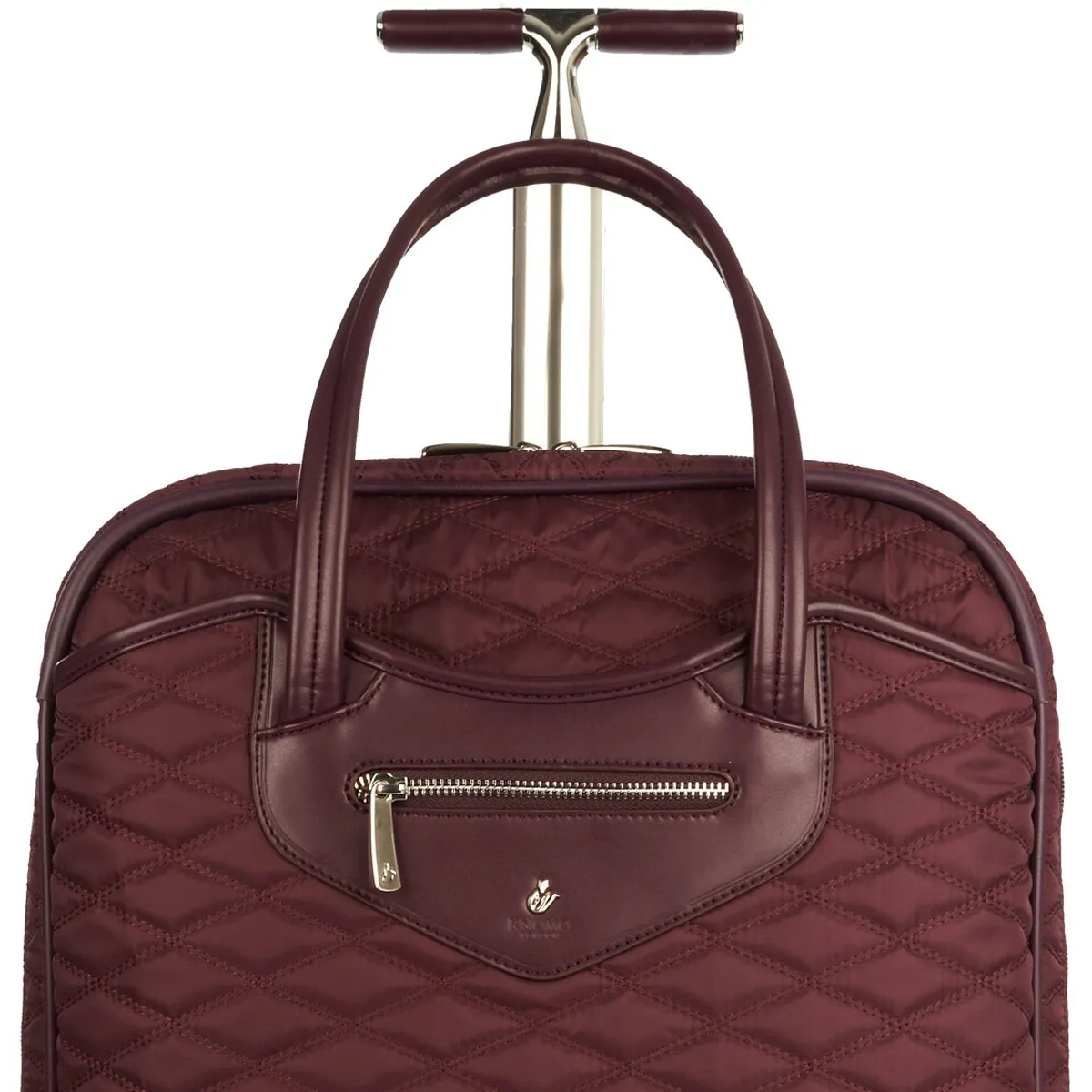 Knomo London Scala 15" Wheeled Carry-On Brief