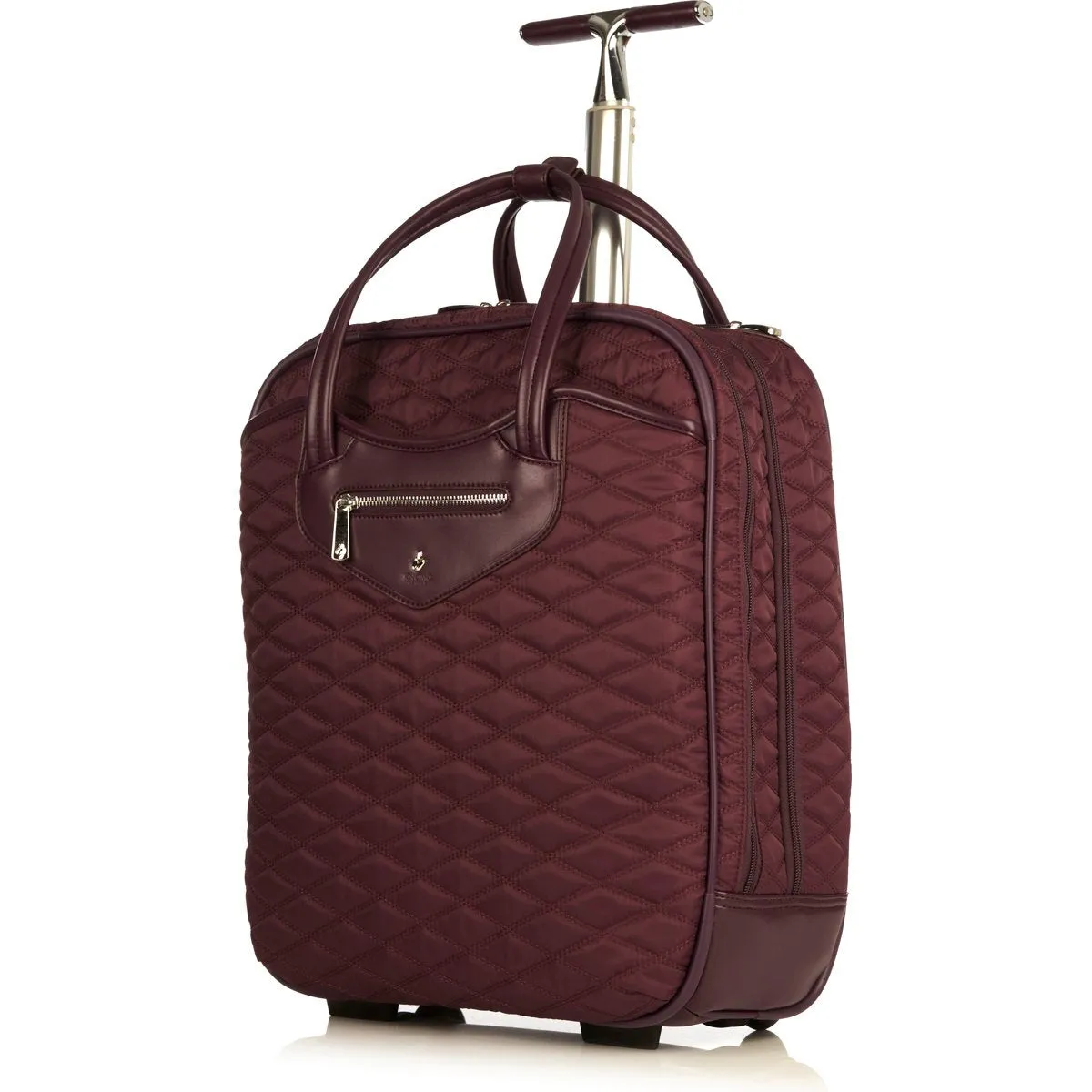Knomo London Scala 15" Wheeled Carry-On Brief