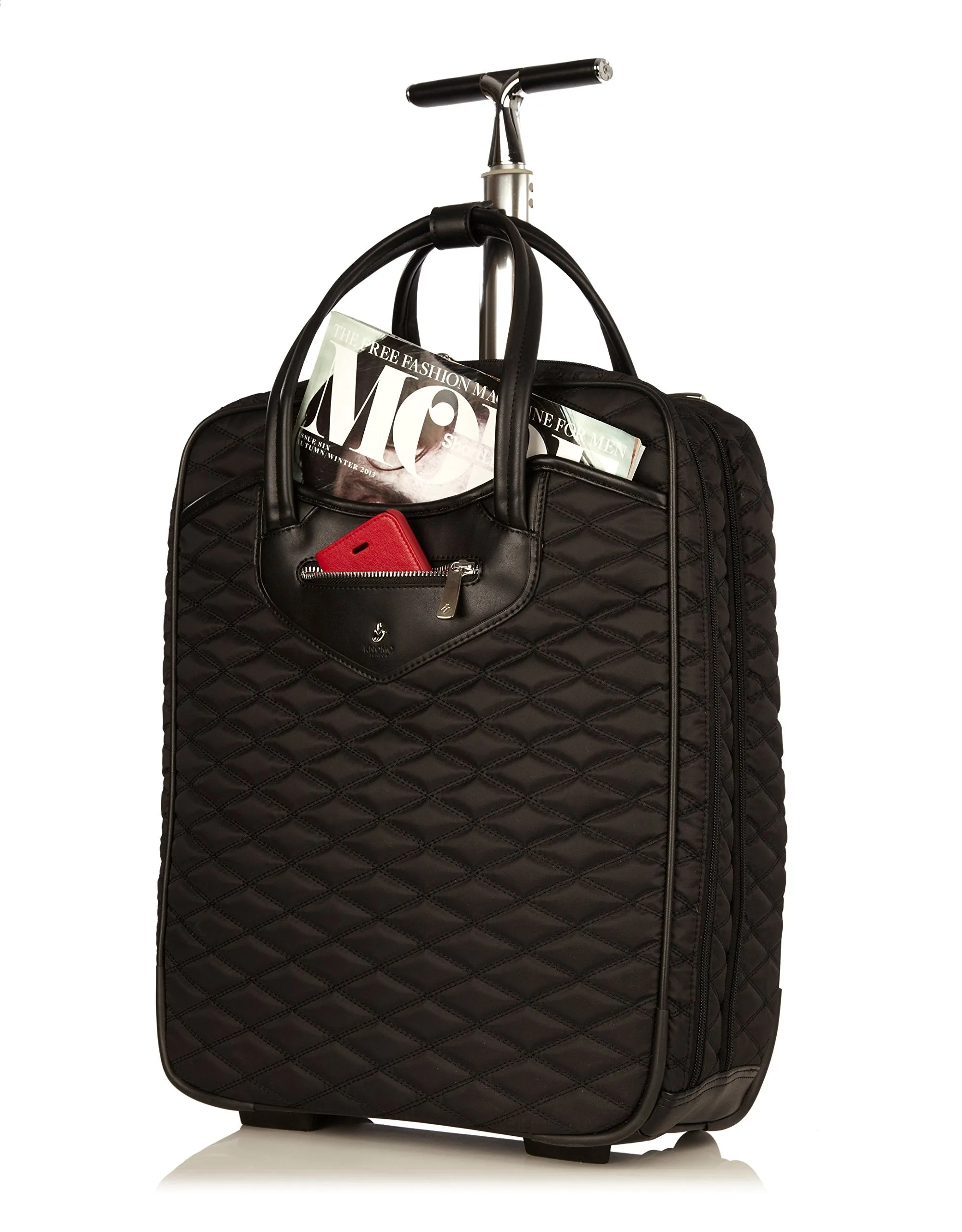 Knomo London Scala 15" Wheeled Carry-On Brief
