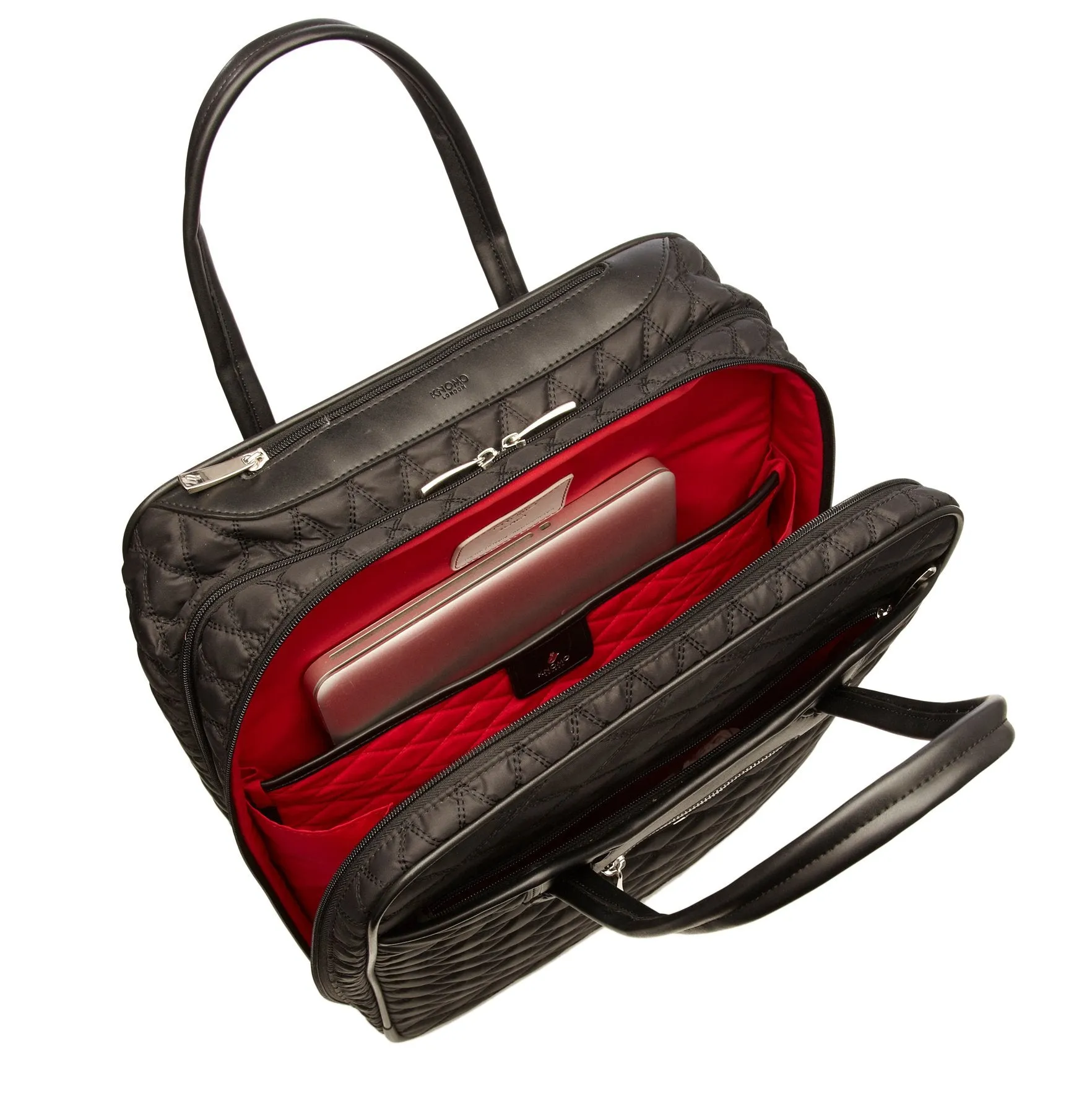 Knomo London Scala 15" Wheeled Carry-On Brief