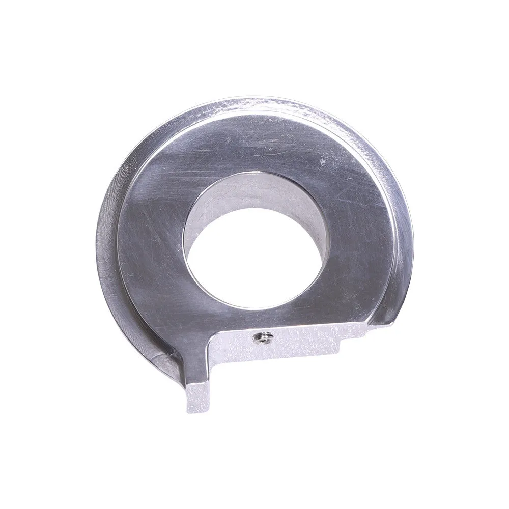 LC Fab Brake Switch Delete - 1" polished aluminum