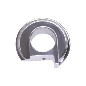 LC Fab Brake Switch Delete - 1" polished aluminum