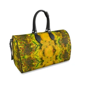 Leather Duffel Bag (WindSong Flower) RJSTH@Fabric #1 RJSTHS2021 RJS