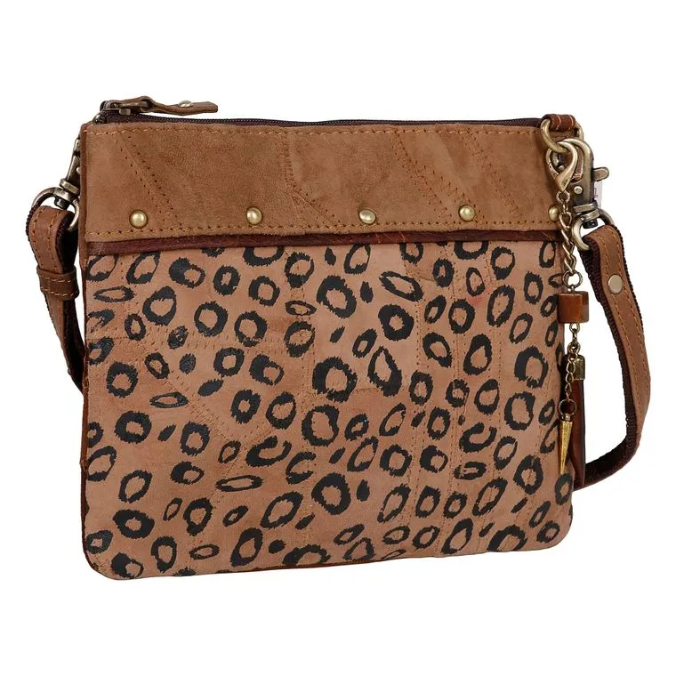 Leopard - Upcycled Genuine Leather